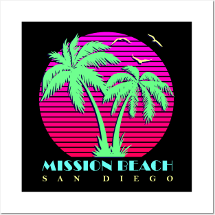 Mission Beach Posters and Art